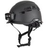 Klein Tools Safety Helmet, Premium KARBN™ Pattern, Vented, Class C, Headlamp 60517